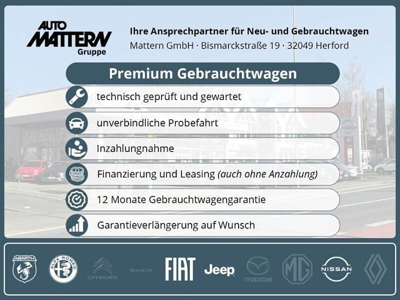 Fiat 500C 1.0 Hybrid Sport Klimaautom. CarPlay LM uvm